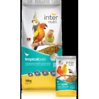 Dist. de Alimentos p/ t/ tipo de Animais | Birds (Pássaros) TROPICAL PATÉ | Saco de 700g/ 10kg  Alimentos complementar para Pássaros Tropicais.